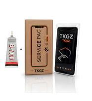Tkgz - Tecno Spark 40 PRO Uyumlu ServicePack Lcd Ekran Dokunmatik + B-7000 + Tamir Kiti