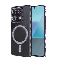 Xiaomi Redmi Note 13 Pro 4g Joke Simli Magneticsafe Kılıf - Derin Mor