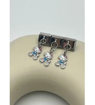 Çelik Silver Hi Kitty Sallantılı Nomi Charm - 25-crm84