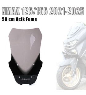 Nmax 125/155 2021-2024 Cam Siperlik 58 cm Füme Renk İthal