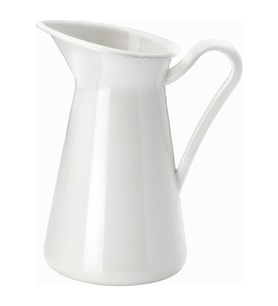 Vazo/Sürahi, Beyaz, 22 cm