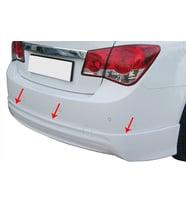 Chevrolet Cruze Uyumlu Arka Tampon Altı Fiber (Çeki Uyumlu) 2009 Ve Sonrası