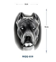 MQQ-059 PİTBULL DESEN GEÇİCİ DÖVME-TATTO