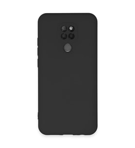 General Mobile Gm 20 Kılıf Nano İçi Kadife Silikon - Siyah