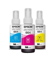 Epson 664  L655 3 Renk Şişe Mürekkep