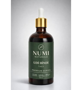 NUMI Naturals Udi Hindi Yağı 100 ml Premium Udim Kostus Yağı 45 Gün Dinlendirilmiş Özel Formül