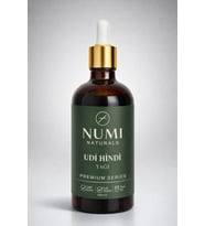 NUMI Naturals Udi Hindi Yağı 100 ml Premium Udim Kostus Yağı 45 Gün Dinlendirilmiş Özel Formül