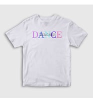 Presmono Unisex Çocuk Beyaz Dance Teacher Hediye Dans Hocası T-Shirt 507697tt (Beyaz)