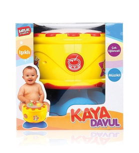 Kaya Davul Işıklı Sesli -birlik