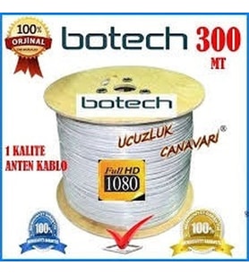 300MT KOAKSİYEL UYDU ANTEN KABLO RG 6/U4L (5680)
