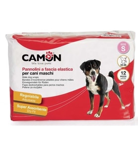 Camon Erkek Köpek Lastikli Bez L Beden: Sızdırmaz, Ayarlanabilir ve Konforlu