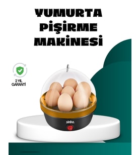 Elektrikli Yumurta Pişirme Makinesi 7 Yumurta Kapasiteli