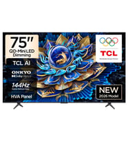 TCL 75T8DGTV 4K UHD QLED 75" 144HZ GOOGLE TV