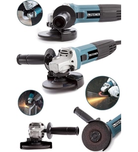 Steiner Alman 2600 Watt Profesyonel Metal Şanzıman Avuç İçi Spiral Taşlama Makinesi (Standart)