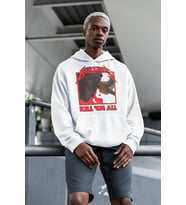 Berserk Kim El All Yazılı Unisex Oversize Anime Hoodie