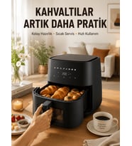 Air Fryer Mutfak Pişirme Cihazı Çok Programlı Dokunmatik