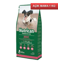 Nutrican Adult Chicken Tavuk Etli Köpek Maması 1 Kg AÇIK