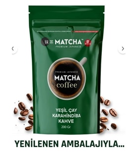Matcha KAHVE YEŞİL ÇAY VE KARAHİNDİBA İÇEREN KAHVE