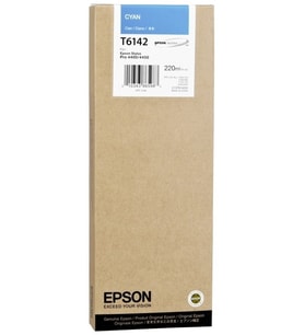 Tonersepeti Epson T6142 C13T614200 Orjinal Mavi Kartuş