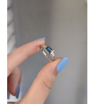 Herne Blue Topaz Yüzük AK-1339