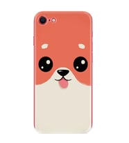 Apple iPhone 5 6 7 8 Plus Se XR Kılıf Desemli Silikon Sevimli Köpek 1731