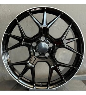 5 112 19 9.5 ET48 CH66.6 DEEP BLACK DİAMOND SNC09 JANT