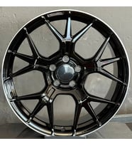 5 112 19 9.5 ET48 CH66.6 DEEP BLACK DİAMOND SNC09 JANT