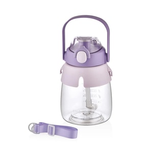 Shotay Hippo Tritan Su Matarası Mor 1050Ml