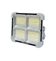 CATA CT-4698 Miami 200W Solar Projektör Güneş Enerjili Şarjlı LED Işık 3 Renk Modu 6400K-4000K-3200K Dimmerli Dış Mekan Aydınlatma