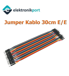 Jumper Kablo (Erkek - Erkek) 30 cm 40 adet