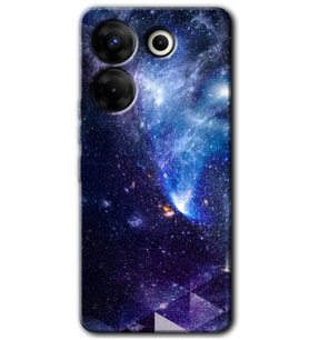 Tecno Camon 20 Pro 4G Kılıf HD Desen Baskılı Kılıf - Galaksi
