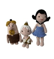 Barni Moloztaş ve Ailesi Amigurumi Organik Oyuncak