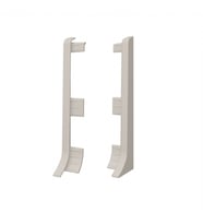 Linela Pvc Süpürgelik Kaşmir - LNL416 Bitiş Kapağı Aksesuarı (1 Paket - 2 Adet)