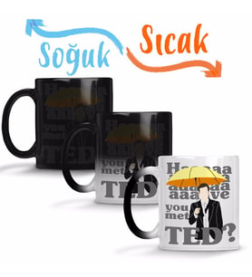 How I Met Your Mother Sihirli Kupa Bardak Porselen