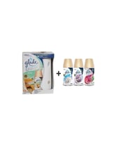 Glade Otomatik Sprey X Okyanus Sessizliği X Temiz Çarşaf Ferahlığı X Lavanta X Meyve & Çiçek Buketi = 3 X 269 Ml