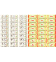 Fibril Islak Havlu Bebek Mendil 90 Yaprak Zeytinyağlı & Bebek (Karma 48 Li Set) 4320 Yaprak