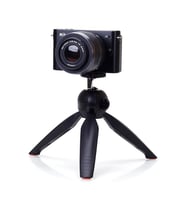 Sport Kamera ve Telefon için Siyah Tripod ve Selfie Stick Seti