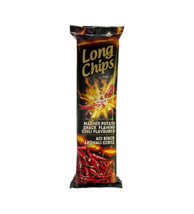 Long Chips Acı Biber Aromalı Patates Cipsi 75 G