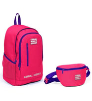 Coral High Sport Neon Mercan İlkokul Ortaokul Lise Çanta Seti
