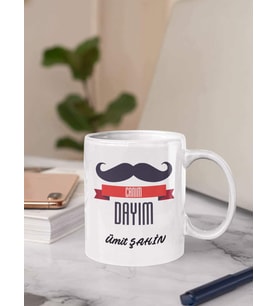 Canım Dayım Kupa Bardak (Beyaz)