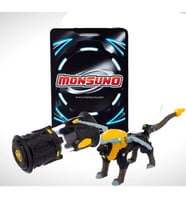 MONSUNO Fırlatma Kapsülü ve Oyun Kartı, Lisanslı Fusion Driftblade Figür