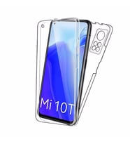 Xiaomi Mi 10T PRO 360 Kılıf Şeffaf Ön Arka Korumalı Silikon