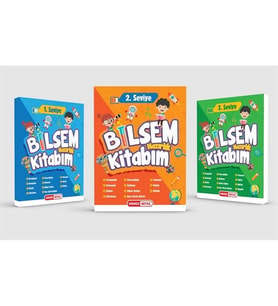 Kırmızı Beyaz Bilsem Hazırlık Kitabım Üçlü Set