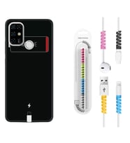 Casper E30 F20 X20 Kılıf Kablo Koruma Spiral Silikon My Love 1402