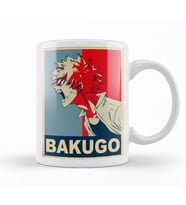 Bakugo My Hero Academia Kupa Bardak Porselen