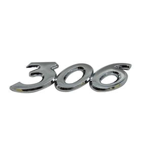Peugoet 306 Bagaj Yazısı 306 Yazı