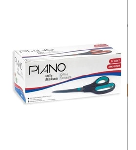 **(1ADET)** Pıano Mks-2009 Ofis Makası Büyük Boy Bx12 Yeni Yıl