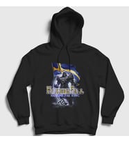 Presmono Unisex Siyah Sweeden Hail To The King Hammerfall Kapüşonlu Sweatshirt 467347tt