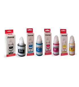 Photoink Canon G1410 4 Renk Mürekkep 135 ML - 70 ML GI-490