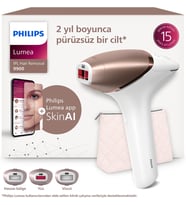 Lumea 9900 Serisi BRI953/01 IPL Tüy Alma, SkinAI Uygulama,Vücut,Yüz ve Bikini,3 Başlık,Çanta